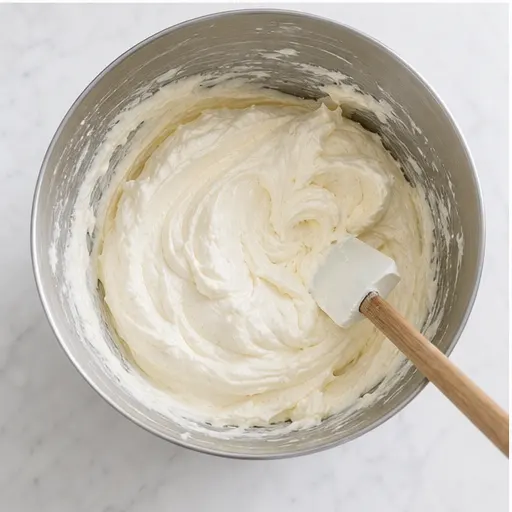 Step 3: Making cream cheese whipped cream