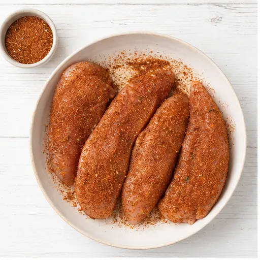 Step 1: Seasoning chicken fillets