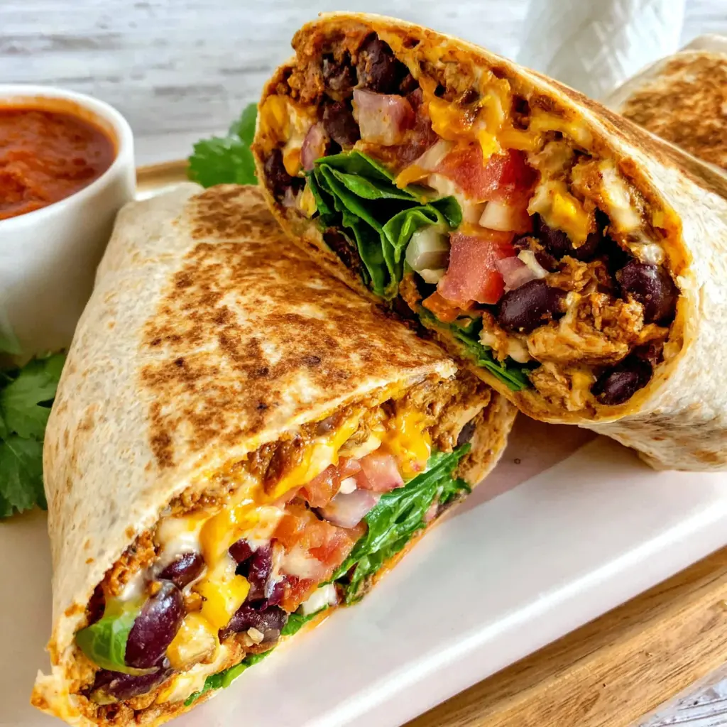 crispy southwest wrap
