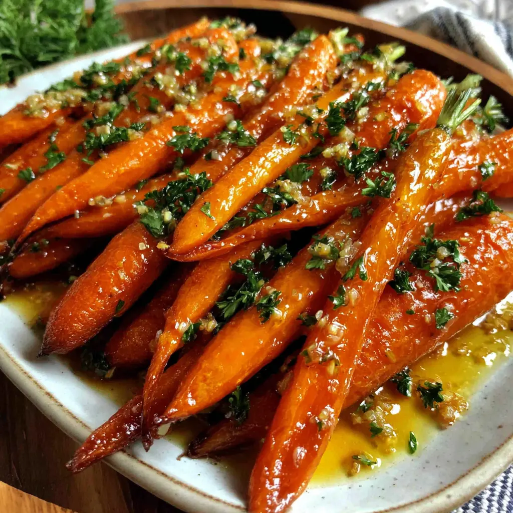glazed carrots - final presentation