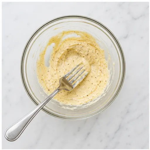 Step 1: Mixing the seasoned butter