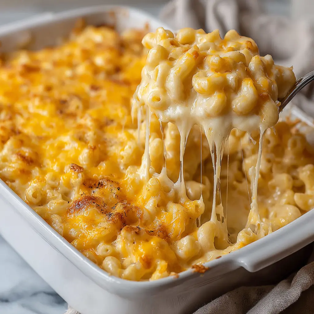 homemade mac and cheese - final presentation