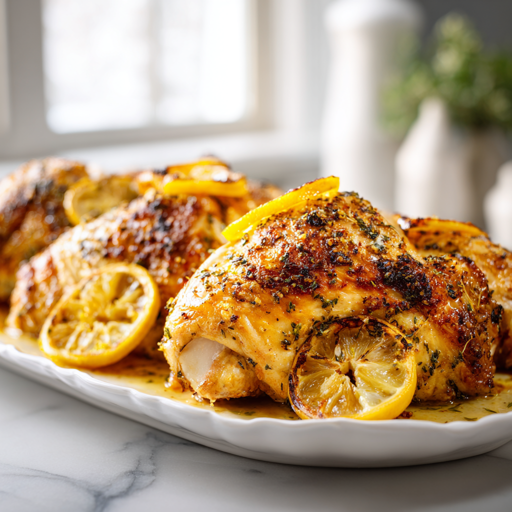 ina garten lemony chicken dinner