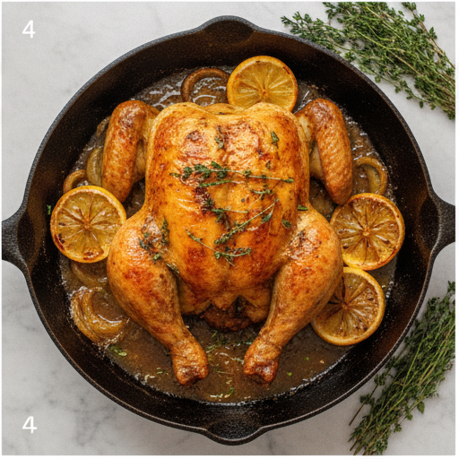 ina garten lemony chicken dinner - step 4