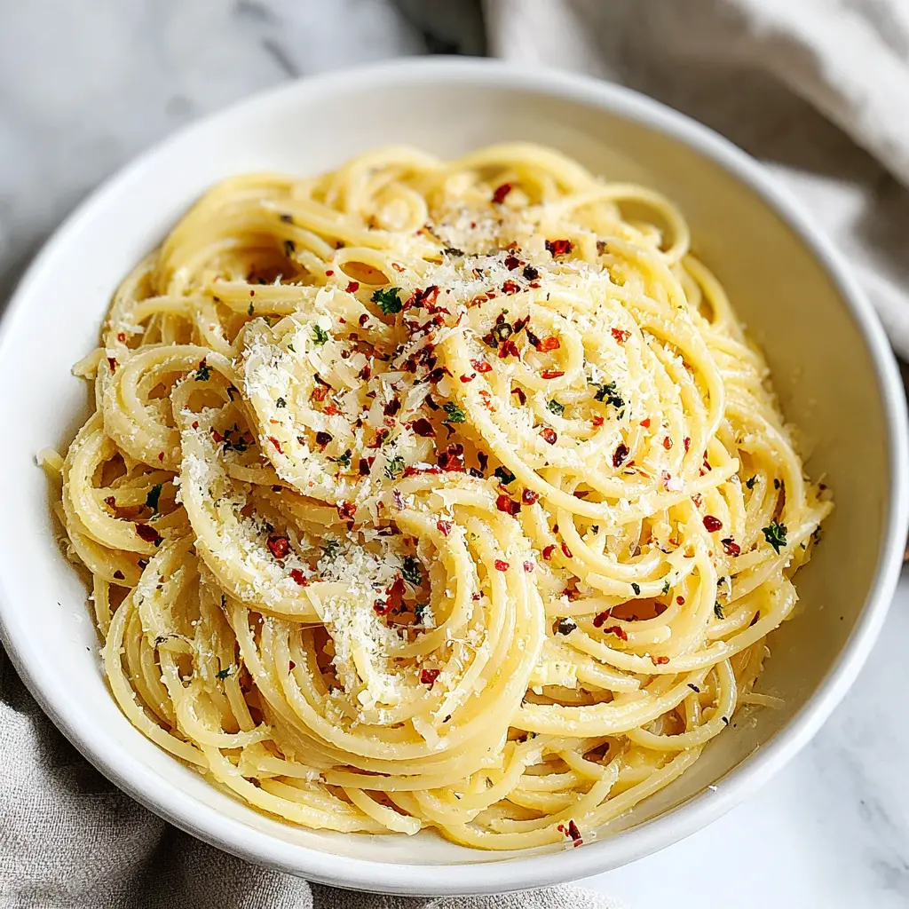 pasta aglio e olio - final presentation