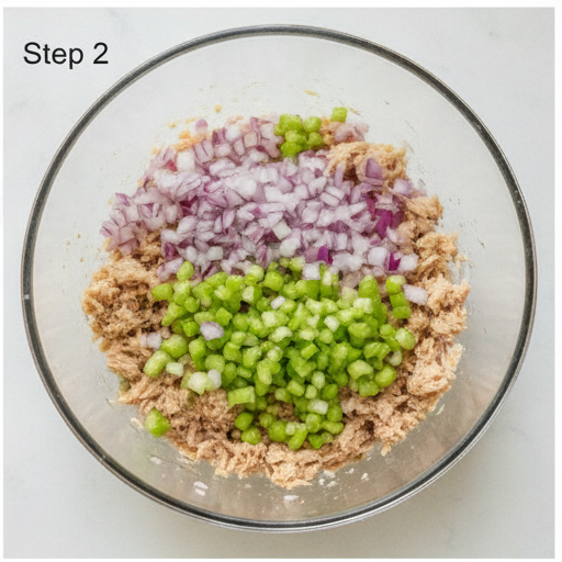 tuna croissant - step 2