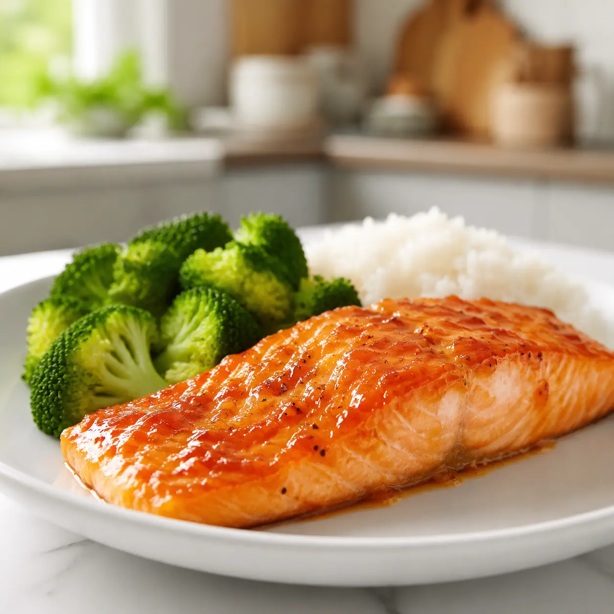 3 ingredient salmon bake - final presentation