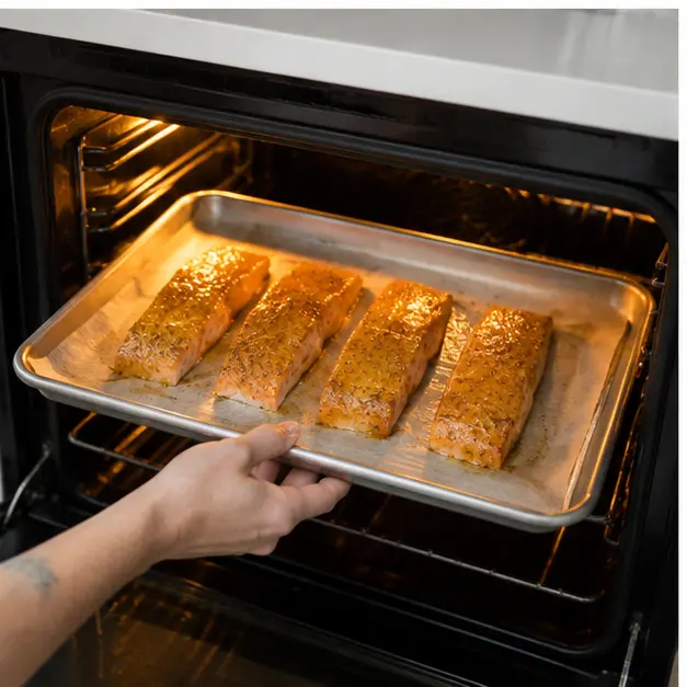 Step 3: Bake in preheated oven