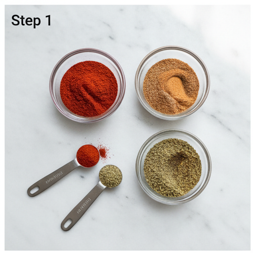 adobo seasoning - step 1