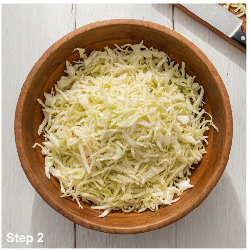 apple coleslaw - step 2
