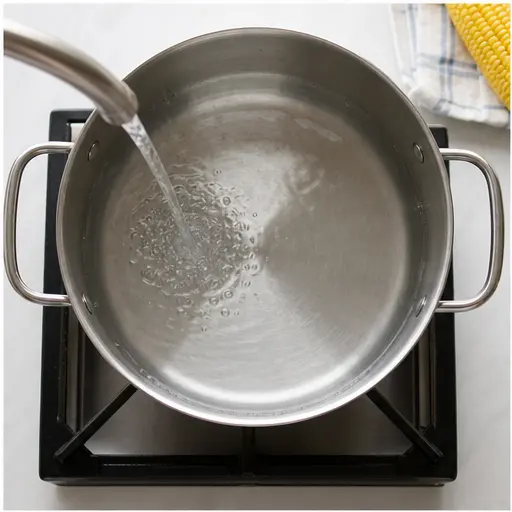 Step 1: Fill a large pot with water