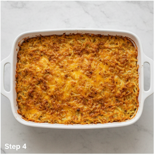 cracker barrel hashbrown casserole - step 4