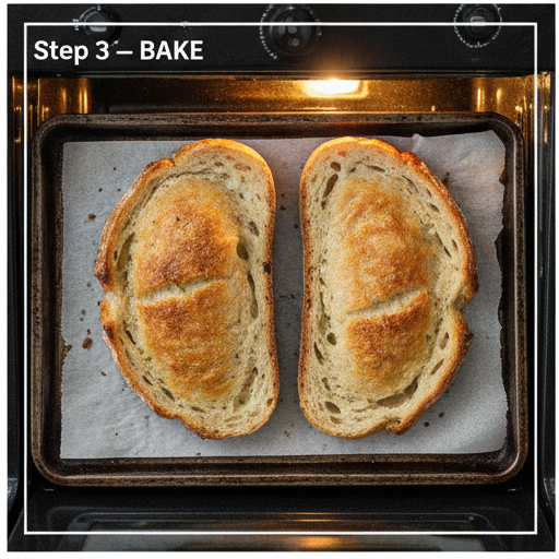 garlic bread - step 3