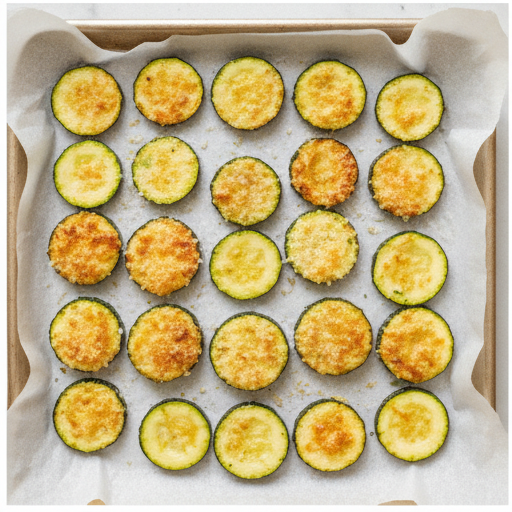 garlic parmesan roasted zucchini - step 3