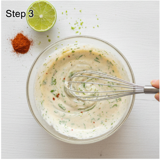 grilled corn elote pasta salad - step 3