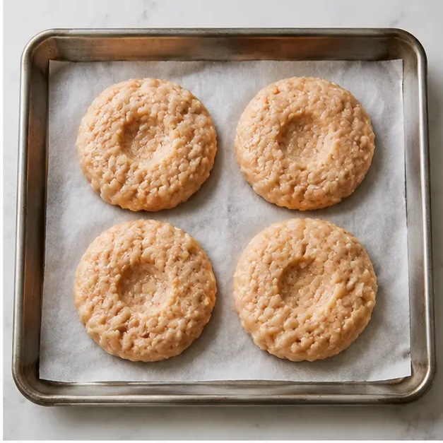 Step 2: Form and chill patties