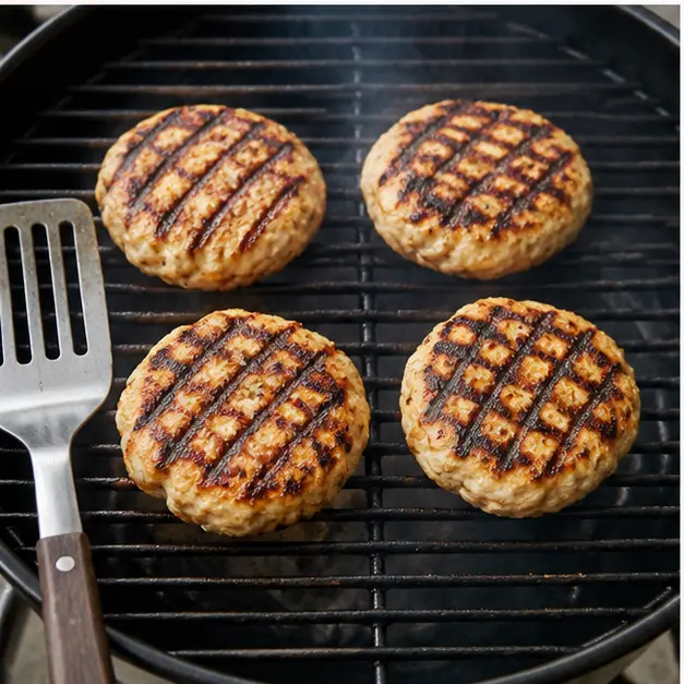 Step 3: Grill patties to perfection