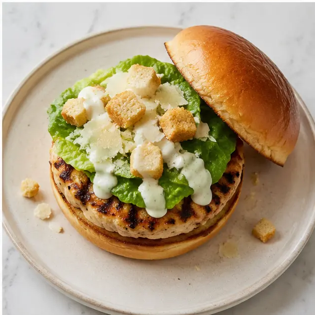 Step 4: Assemble the burger