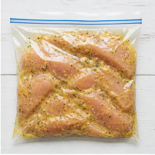 Step 2: Marinating the chicken tenders