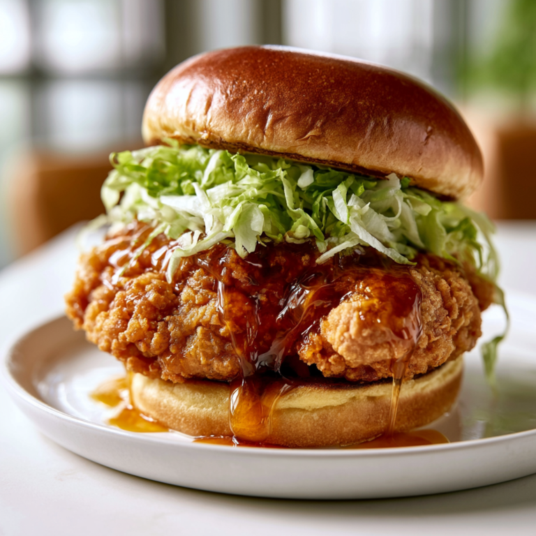 hot honey chicken sandwich