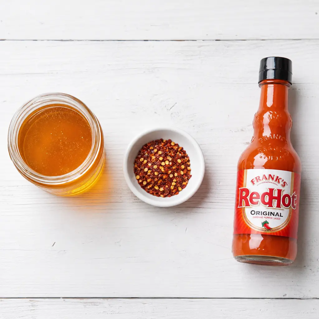 hot honey recipe - main ingredients