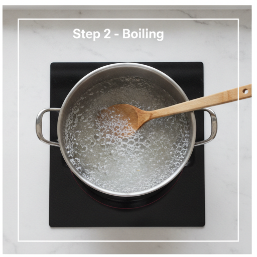 how to cook rice - step 2
