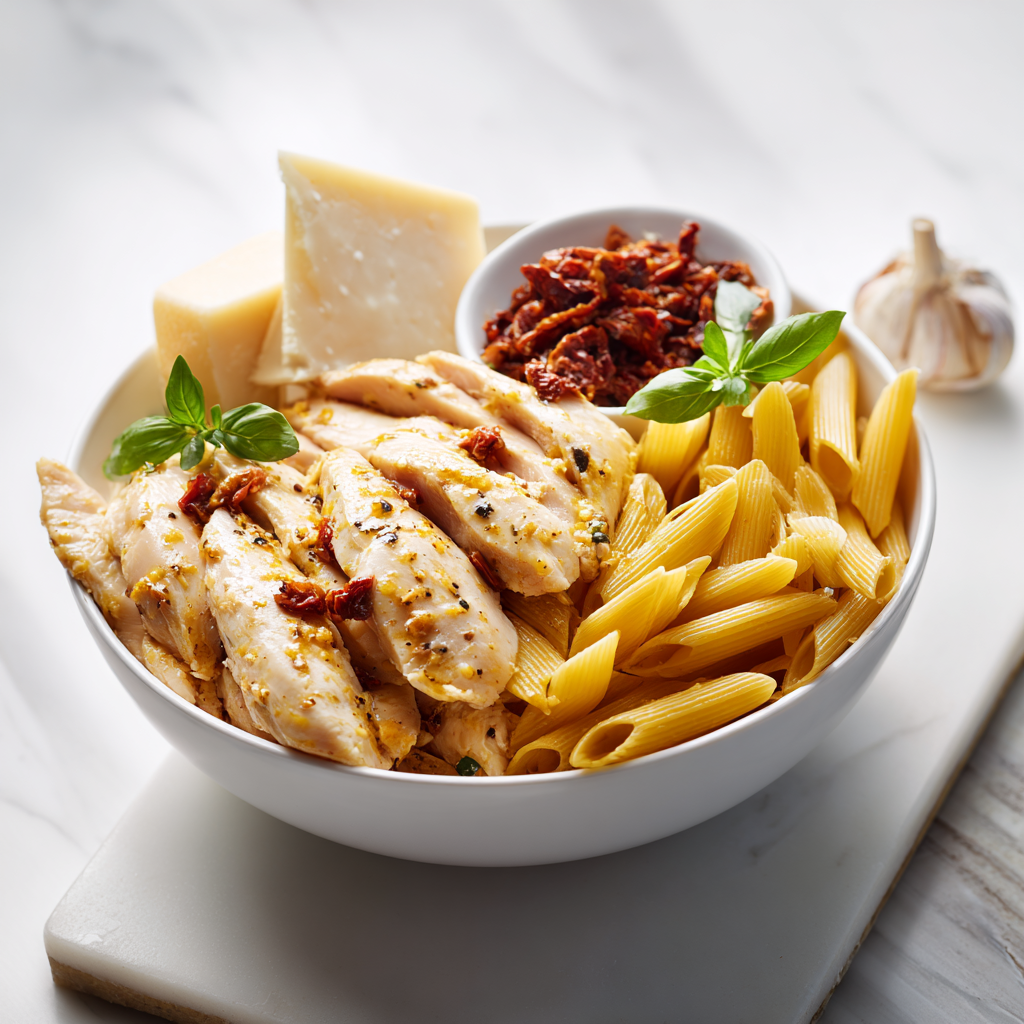 marry me chicken - main ingredients