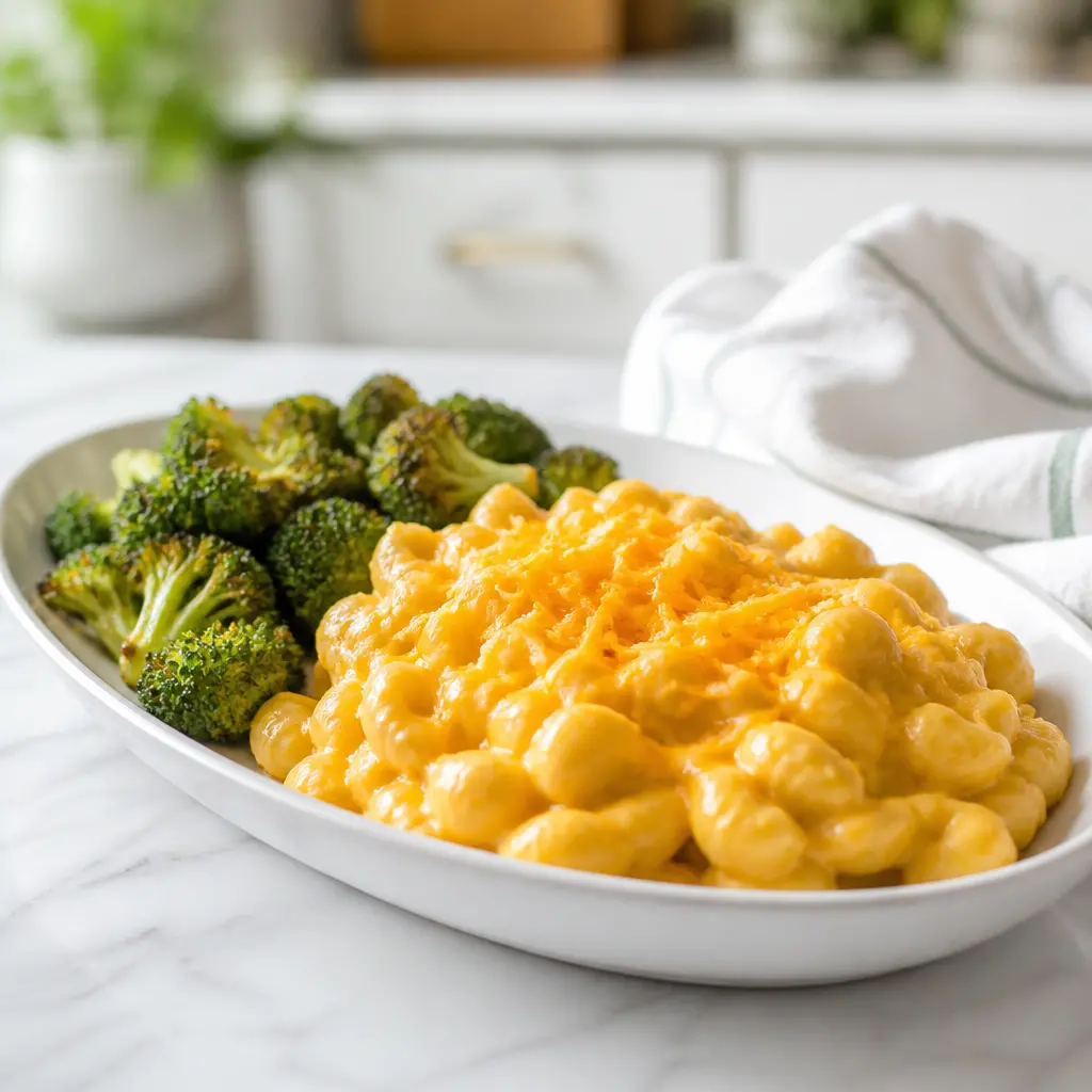 martha stewart mac and cheese - final presentation