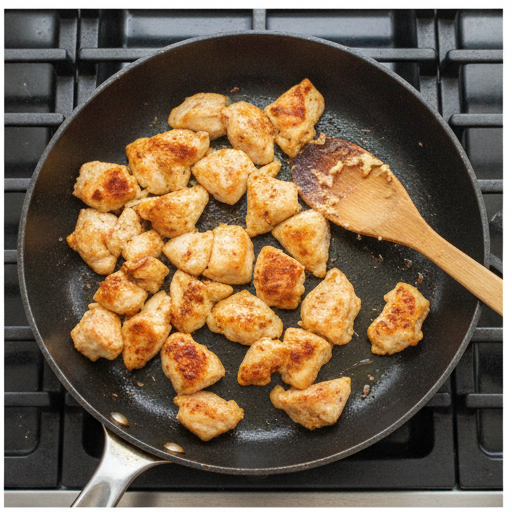 one pan chicken broccoli cheddar pasta bake - step 2