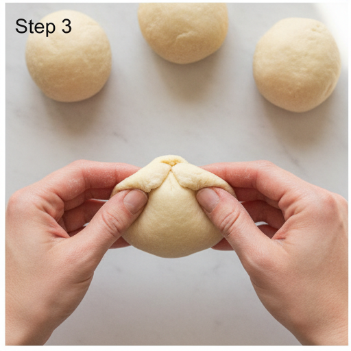 pizza bombs - step 3
