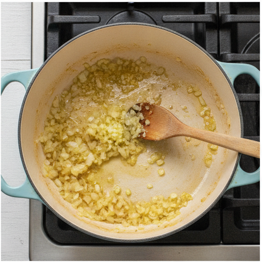 roasted butternut squash cauliflower soup - step 2