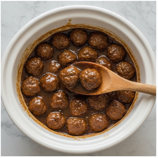 salisbury steak meatballs - step 4