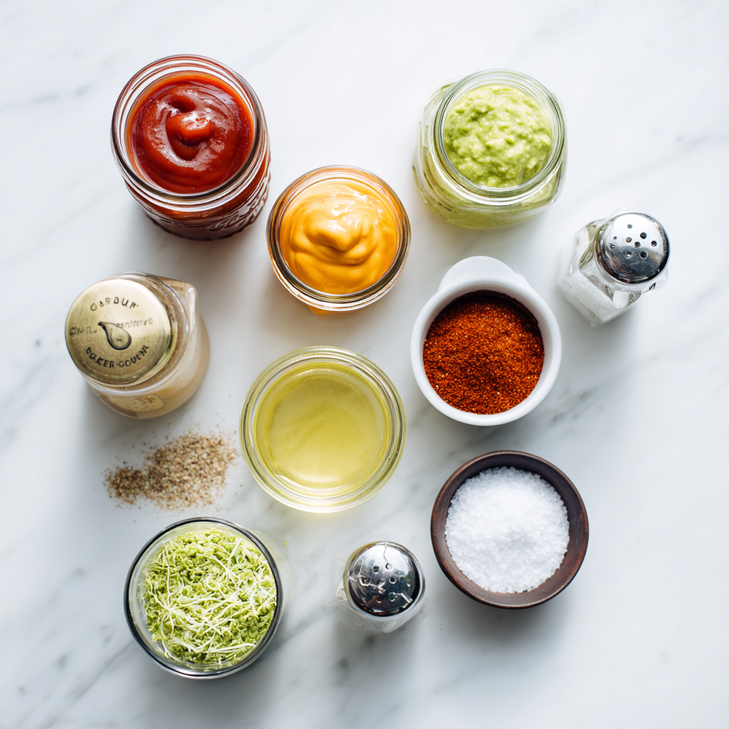 smash burger sauce - main ingredients