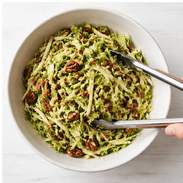Step 4: Toss everything together and serve the slaw.