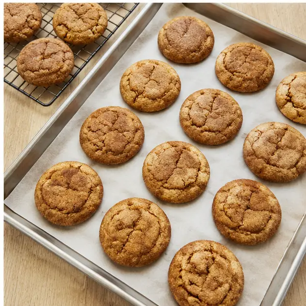 Step 4: Bake cookies until edges are golden and centers puff