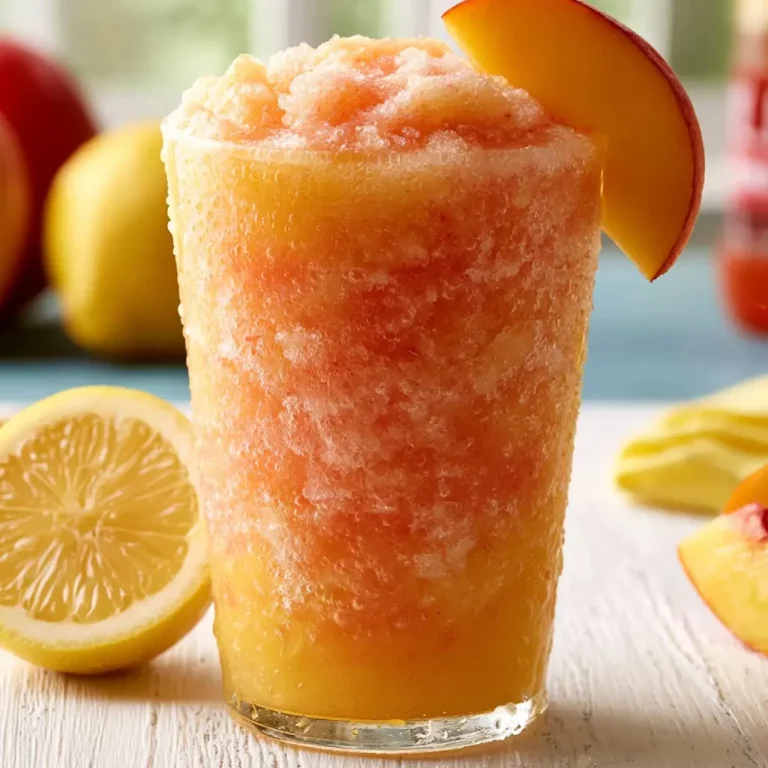 frozen peach mango lemonade slush 816579895