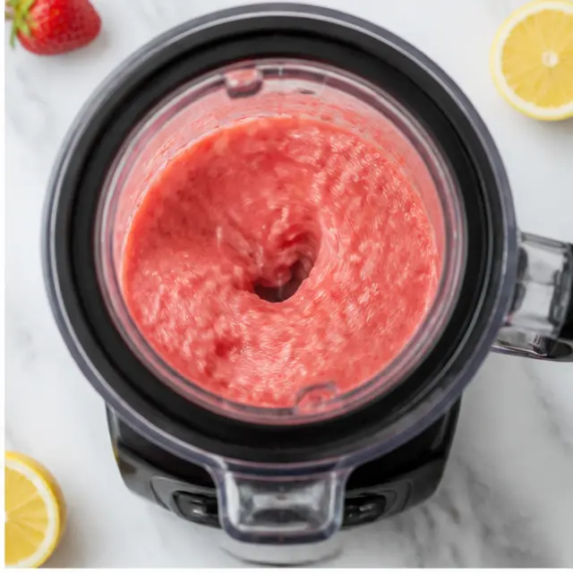Step 2: Pulse and blend on high until completely smooth