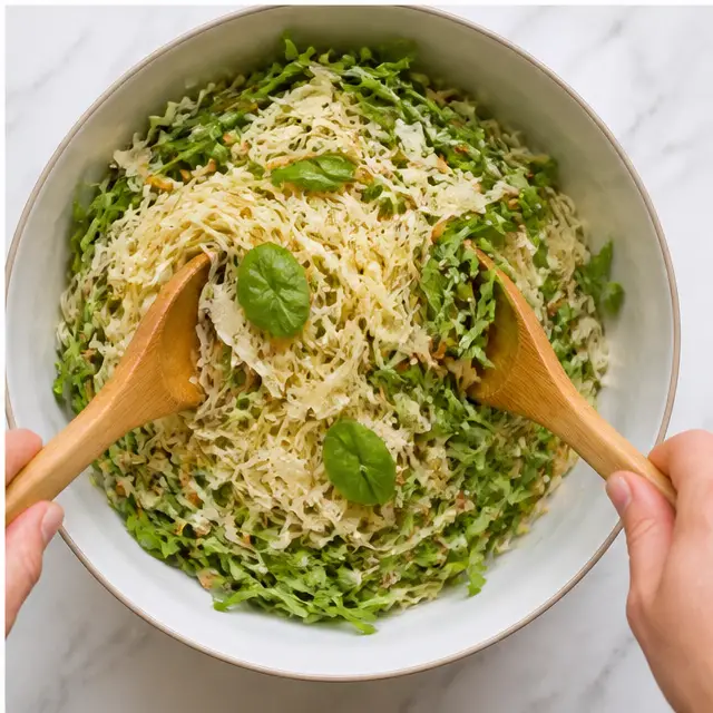 Toss everything with arugula and Parmesan