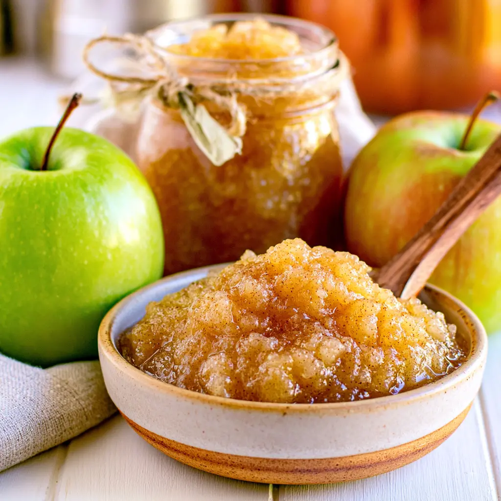 stovetop applesauce - final presentation