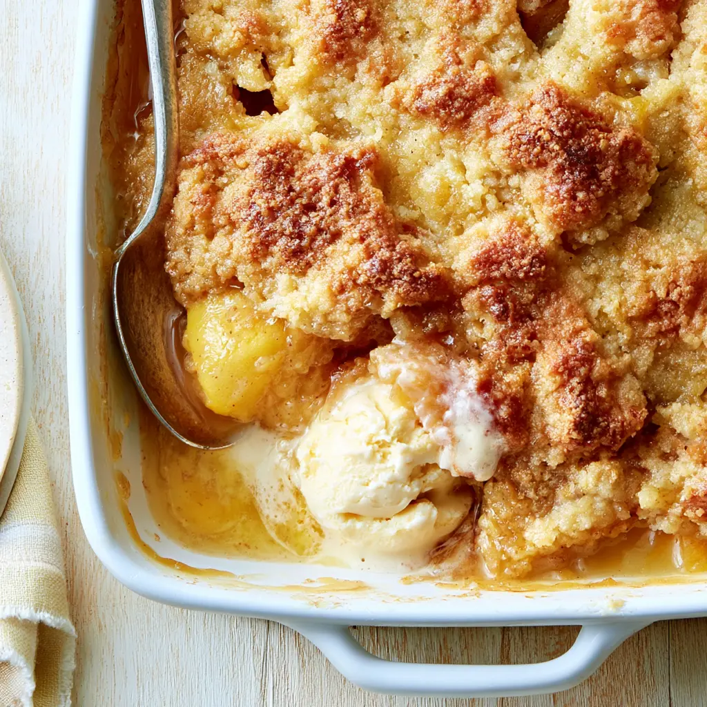 peach cobbler - final presentation